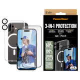 PanzerGlass ® 3-i-1 Beskyttelsespakke iPhone 16
