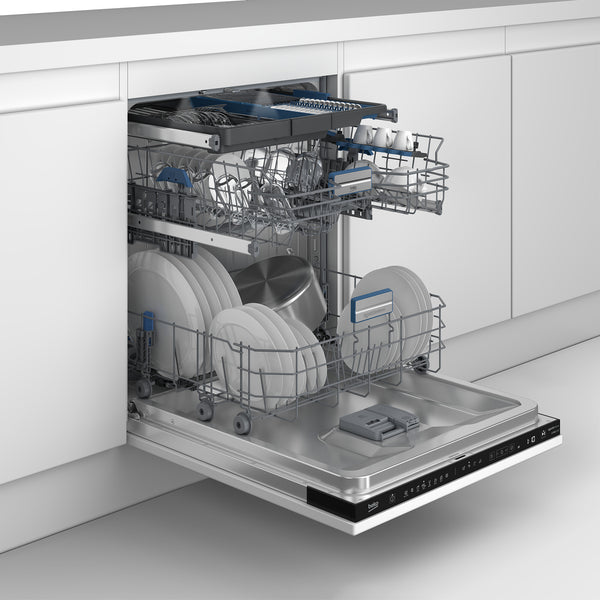 Beko bPRO 500 BDIN38542P opvaskemaskine Fuldt indbygget 15 kuverter