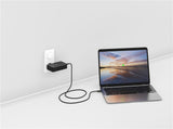 Goobay 65420 oplader til mobil enhed Laptop Sort Vekselstrøm Hurtig opladning Indendørs