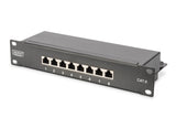 Digitus DN-10-SET-3-B stativ 12U Vægmonteret stativ Sort