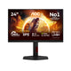 AOC G4 24G4ZR computerskærm 60,5 cm (23.8") 1920 x 1080 pixel Fuld HD LED Sort, Rød
