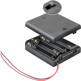 Goobay 11473 batteriholder og tryklås 4 AA