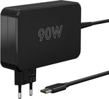 Goobay 65420 oplader til mobil enhed Laptop Sort Vekselstrøm Hurtig opladning Indendørs