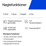 HP OfficeJet Pro 9135e Trådløst All-in-One Farve Printer, Instant Ink; 2-sidet printning