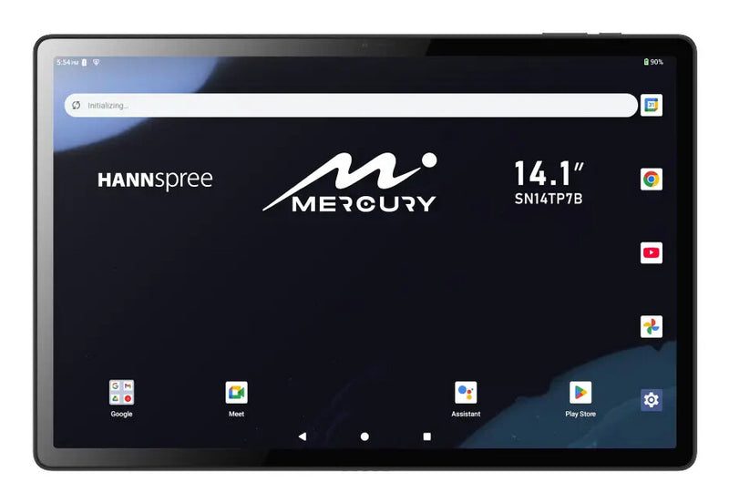 Hannspree Mercury Mediatek LTE 128 GB 35,8 cm (14.1") 6 GB Wi-Fi 5 (802.11ac) Android 15 Sort