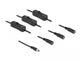 DeLOCK 86795 el-ledning Sort 1 m