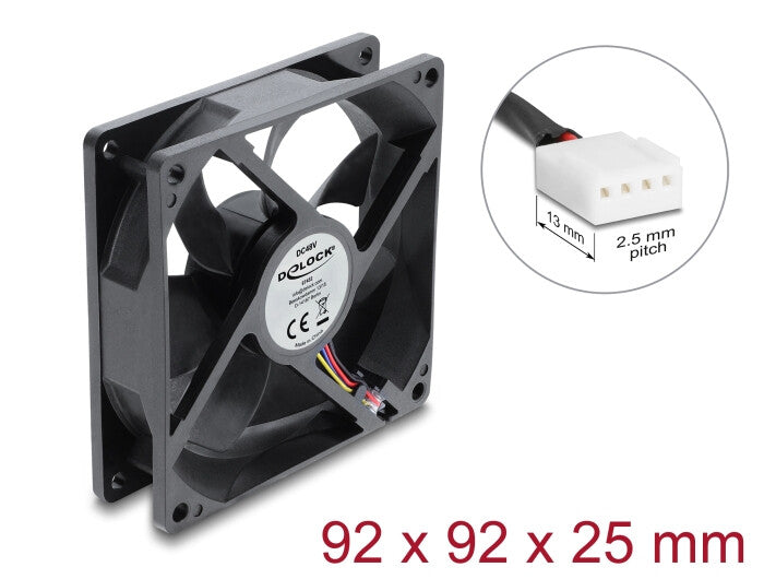 DeLOCK 67452 tilbehør til rack Køleventilator