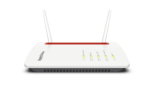 Box FRITZ! 6850 5G trådløs router Gigabit Ethernet Dual-band (2,4 GHz / 5 GHz) Sort, Rød, Hvid