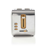 Nedis KABT510EWT brødrister 6 2 skive(r) 900 W Hvid