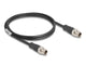 DeLOCK 80863 netværkskabel Sort 1 m Cat5e S/FTP (S-STP)
