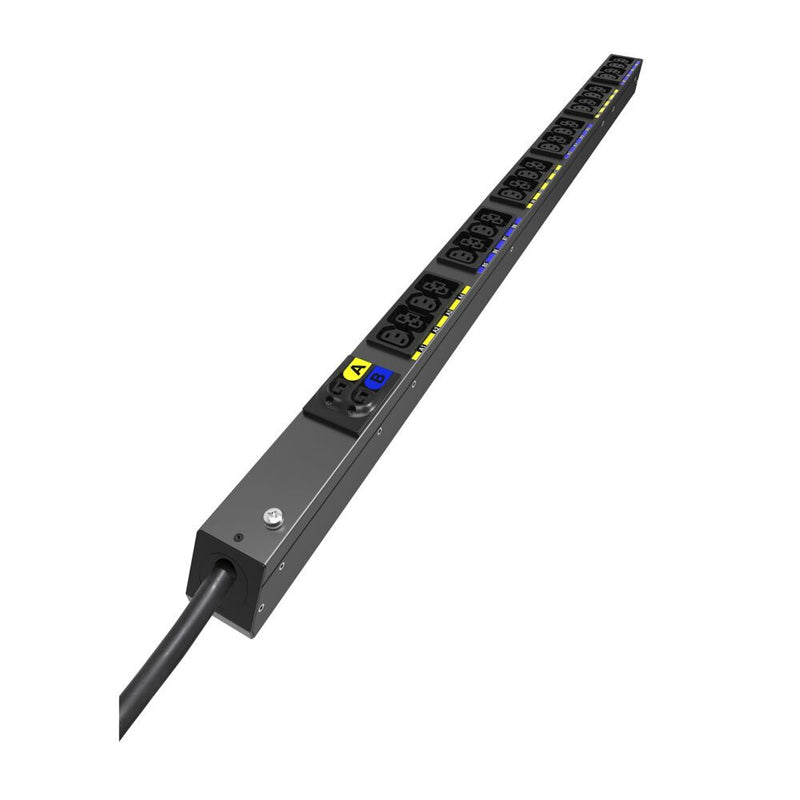 Eaton EVBAF132A strømforsyningsenhed (PDU) 24 AC stikkontakt(er) 22.5U Sort