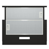 Gorenje TH60E3B emhætte Semi indbygget (træk ud) Sort 350 m³/t