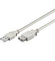 Goobay USB Verl AA 500 HiSpeed 2.0 5m USB-kabel USB A Grå