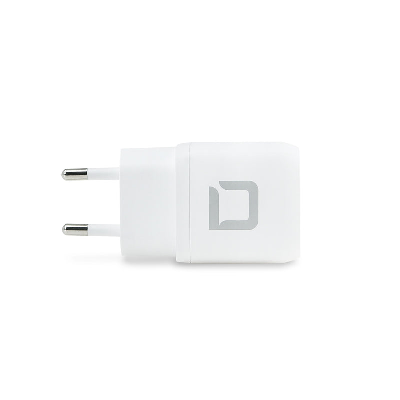 DICOTA D31984 oplader til mobil enhed Tablet Hvid Vekselstrøm Hurtig opladning Indendørs