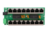 Extralink POE INJECTOR 8 PORT GIGABIT MODE B - 1 Gbps - 8-Port Hurtigt ethernet, Gigabit Ethernet 48 V