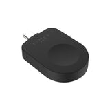 FIXED FIXDW-AWAP-BK oplader til mobil enhed SmartWatch Sort USB Trådløs opladning Indendørs