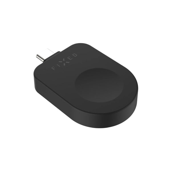 FIXED FIXDW-AWAP-BK oplader til mobil enhed SmartWatch Sort USB Trådløs opladning Indendørs