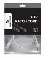 Gembird PP6U-0.5M netværkskabel Hvid 0,5 m Cat6 U/UTP (UTP)