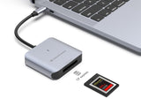 Conceptronic BIAN08G kortlæser USB 3.2 Gen 2 Type-C Grå