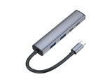 Conceptronic HUBBIES22G interface hub USB 3.2 Gen 1 (3.1 Gen 1) Type-C 5000 Mbit/s Grå