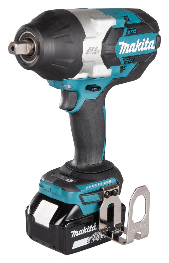 Makita DTW1004Z elektrisk skiftenøgle 1/2" 2200 rpm 1050 Nm Sort, Turkis 18 V