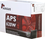 Inter-Tech Argus APS enhed til strømforsyning 620 W 20+4 pin ATX ATX Sort