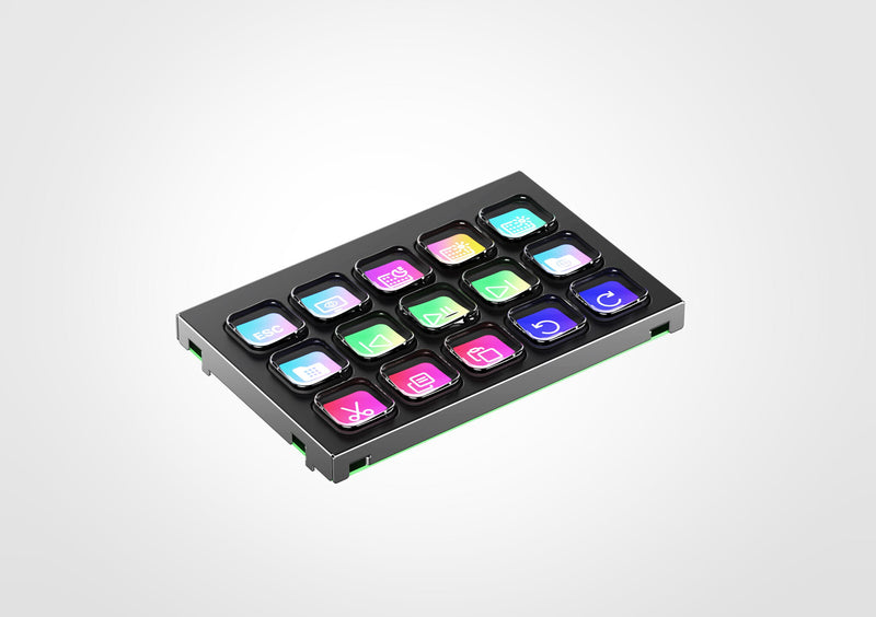 Elgato Stream Deck Sort 15 knapper