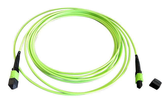 EFB Elektronik MTPF12MTPFOM5-15 InfiniBand og fiberoptisk kabel 15 m MTP Grøn
