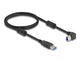 DeLOCK 81108 USB-kabel USB 3.2 Gen 1 (3.1 Gen 1) 1 m USB A USB B 5 Gbit/sek. Sort