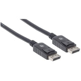 Manhattan 307116 DisplayPort kabel 2 m Sort