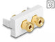 DeLOCK Easy 45 stikkontakt Hvid