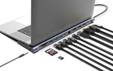 Manhattan 190305 dockingstation Ledningsført USB 3.2 Gen 1 (3.1 Gen 1) Type-C Sølv