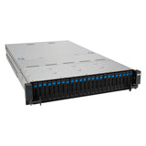 ASUS RS521A-E12-RS24U Socket SP5 Stativ (2U) Sort, Sølv