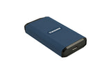 Transcend ESD410C 2 TB USB Type-C Blå