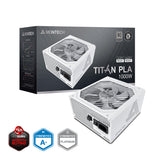 Montech TITAN PLA 1000W enhed til strømforsyning 20+4 pin ATX ATX Hvid