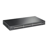 TP-Link JetStream TL-SG3452 netværksswitch Administreret L2 Gigabit Ethernet (10/100/1000) 1U Sort