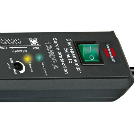 Brennenstuhl 1159490966 stikdåse 3 m 6 AC stikkontakt(er) Indendørs Anthracit