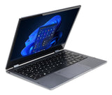 TERRA Mobile 360-13R Intel® Core™ i5 i5-1334U Laptop 33,8 cm (13.3") Berøringsskærm Fuld HD 16 GB DDR4-SDRAM 512 GB SSD Wi-Fi 6 (802.11ax) Windows 11 Pro Tysk Anthracit