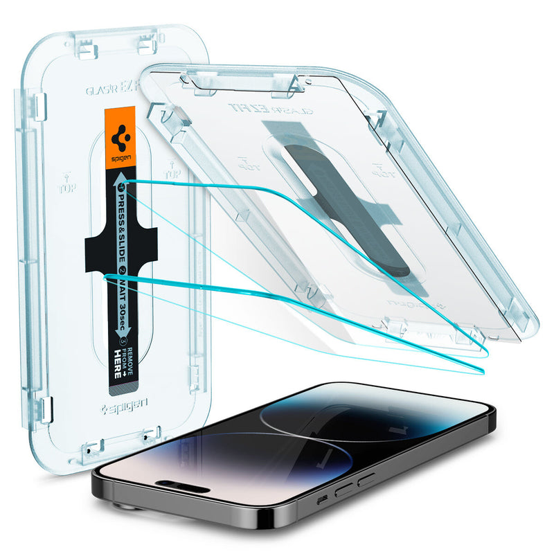 Spigen EZ FIT GLAS.tR Klar skærmbeskytter Apple 1 stk