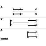 PATCHBOX PBCSX24K tilbehør til rack Kabelbakkepanel