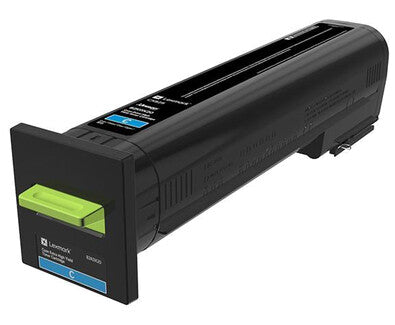 Lexmark CX825 tonerpatron 1 stk Original Blå