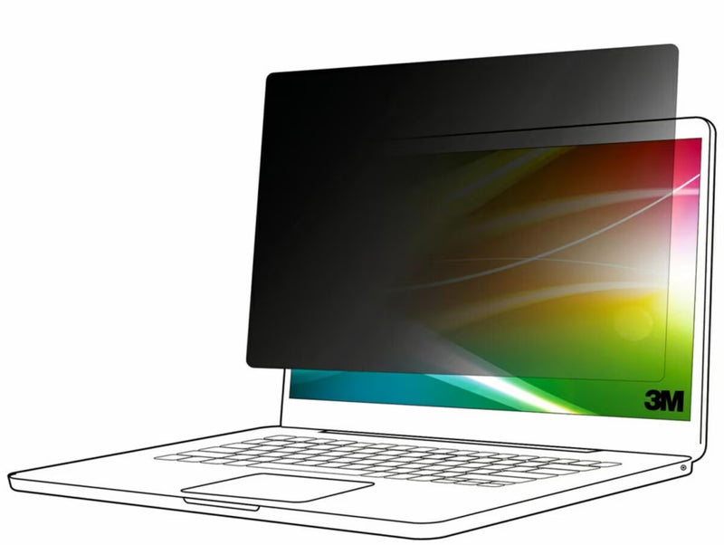 3M BPNDE001 antirefleks skærm 34 cm (13.4") Laptop Rammeløst display privatlivsfilter