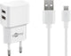 Goobay 44985 oplader til mobil enhed Universel Hvid Vekselstrøm Indendørs