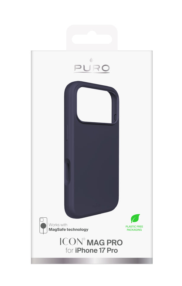 PURO ICON MAG PRO mobiltelefon etui 16 cm (6.3") Cover Mørkeblå