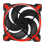 ARCTIC BioniX P140 Computerkabinet Ventilator 14 cm Sort, Rød
