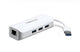 Trendnet TU3-ETGH3 dockingstation Hvid