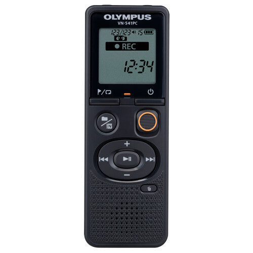 Olympus VN-541PC + CS 131 Intern hukommelse Sort