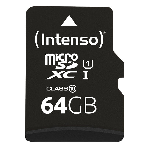 Intenso 3423490 hukommelseskort 64 GB MicroSDXC UHS-I Klasse 10