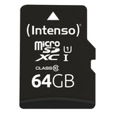 Intenso 3424490 hukommelseskort 64 GB MicroSD UHS-I Klasse 10