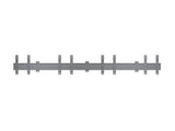 Multibrackets 6046 skærmbeslag til skiltning 127 cm (50") Sort